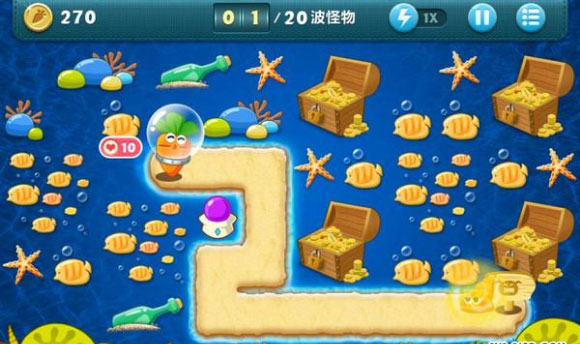 萝卜保卫战深海_保卫萝卜深海第十三关_萝卜保卫深海10